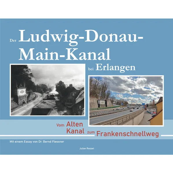 Der Ludwig-Donau-Main-Kanal bei Erlangen