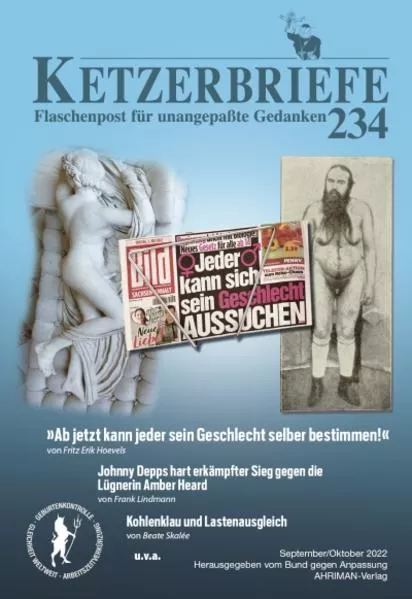 Cover: »Ab jetzt kann jeder sein Geschlecht selber bestimmen!«