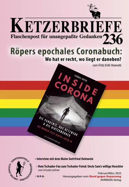 Cover: Röpers epochales Corona-Buch – wo hat er recht, wo liegt er daneben?