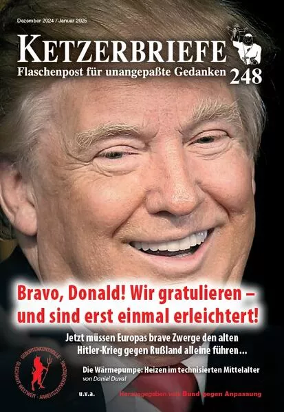 Bravo, Donald! Wir gratulieren – und sind erst einmal erleichtert!