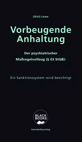 Cover: Vorbeugende Anhaltung