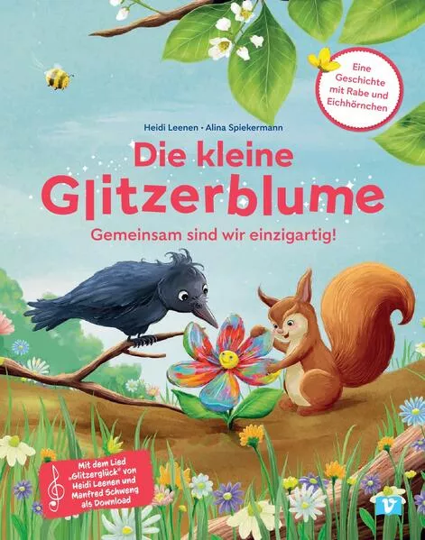 Die kleine Glitzerblume