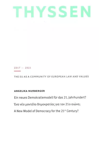 Ein neues Demokratiemodell für das 21. Jahrhundert?