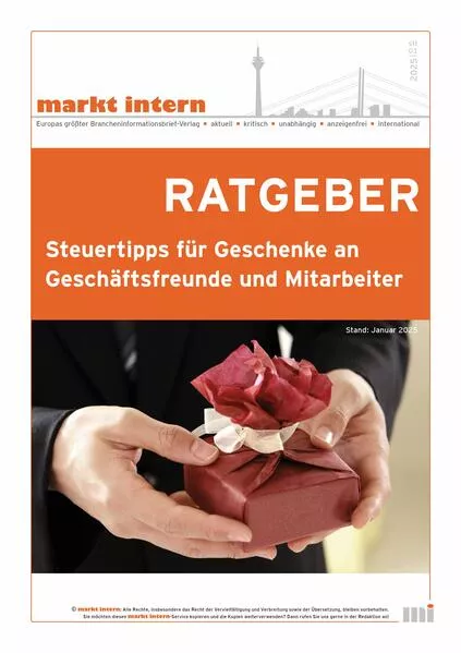 Steuertipps für Geschenke an Geschäftsfreunde und Mitarbeiter