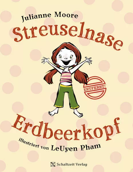 Streuselnase Erdbeerkopf