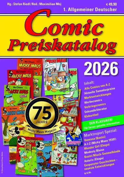 1. Allgemeiner Deutscher Comic Preiskatalog