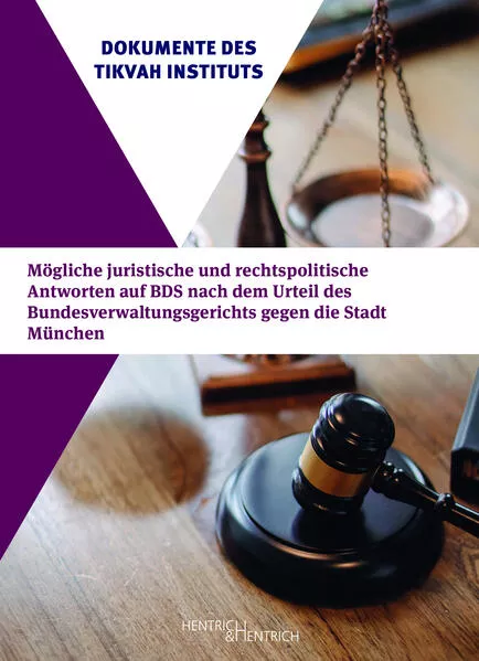 Mögliche juristische und rechtspolitische Antworten auf BDS