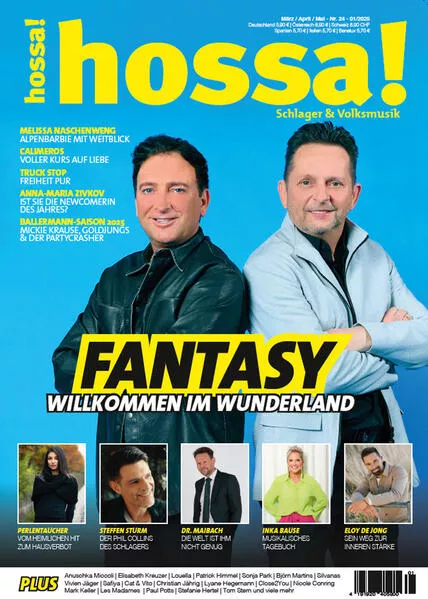 hossa! – Das Magazin für Volksmusik und Schlager!