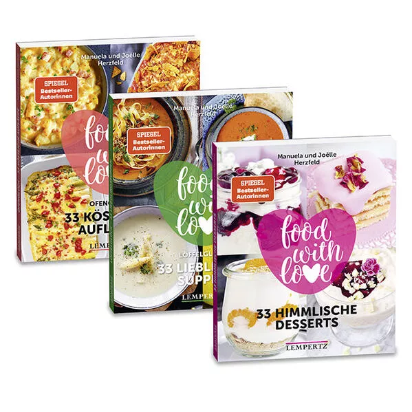 Die 99 besten Herzfeld Rezepte; Bundle; Food with Love; Herzfeld, Manuela / Herzfeld, Joëlle