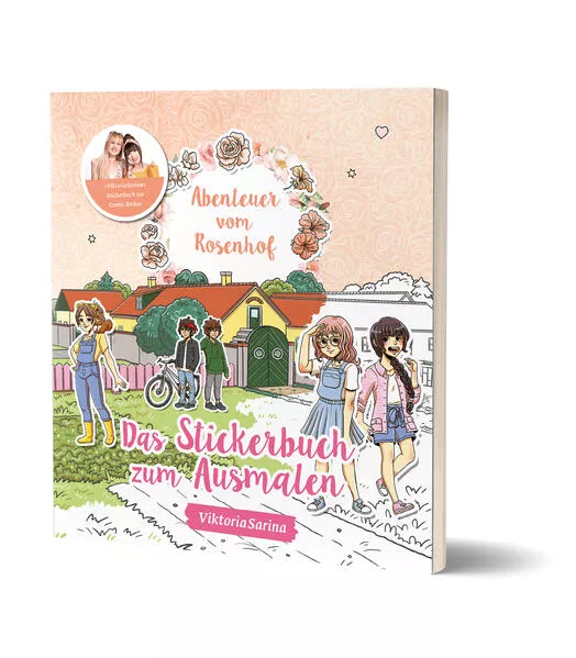 Abenteuer vom Rosenhof: Das Stickerbuch zum Ausmalen