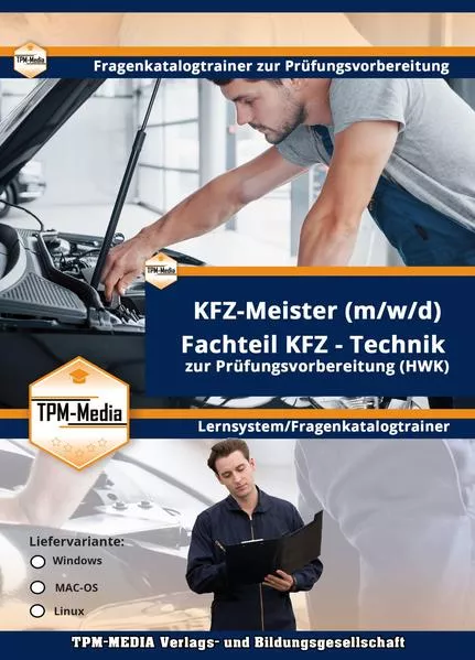 KFZ-Meister Fachteil- KFZ (Windows) Fragenkatalogtrainer mit über 1540 Lernfragen