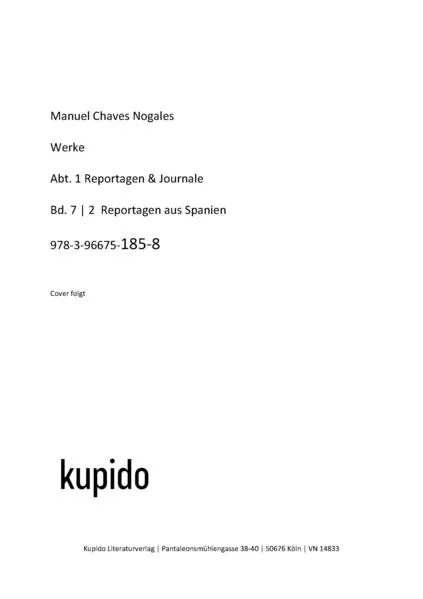 Reportagen aus Spanien 2