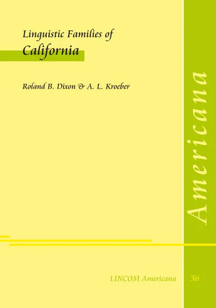 Linguistic Families of California