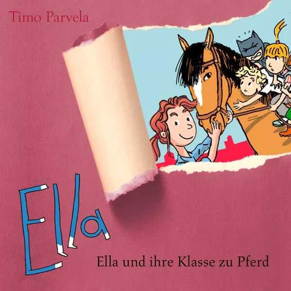 Ella 20. Ella und ihre Klasse zu Pferd
