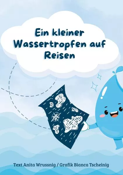 Ein kleiner Wassertropfen auf Reisen