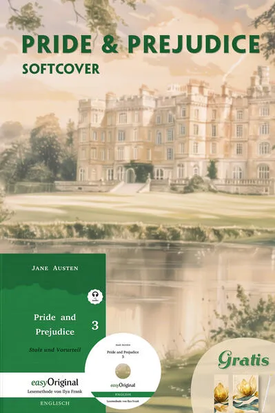 Cover: Pride and Prejudice / Stolz und Vorurteil - Softcover Teil 3 (Buch + MP3-Audio-CD + exklusive Extras) - Frank-Lesemethode