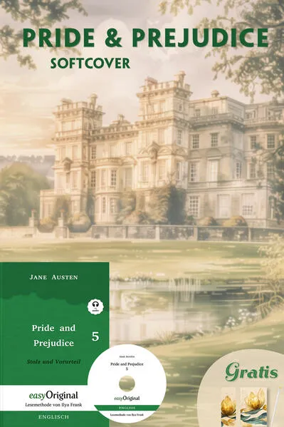 Cover: Pride and Prejudice / Stolz und Vorurteil - Softcover Teil 5 (Buch + MP3-Audio-CD + exklusive Extras) - Frank-Lesemethode