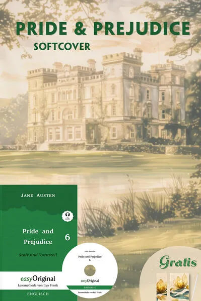 Cover: Pride and Prejudice / Stolz und Vorurteil - Softcover Teil 6 (Buch + MP3-Audio-CD + exklusive Extras) - Frank-Lesemethode