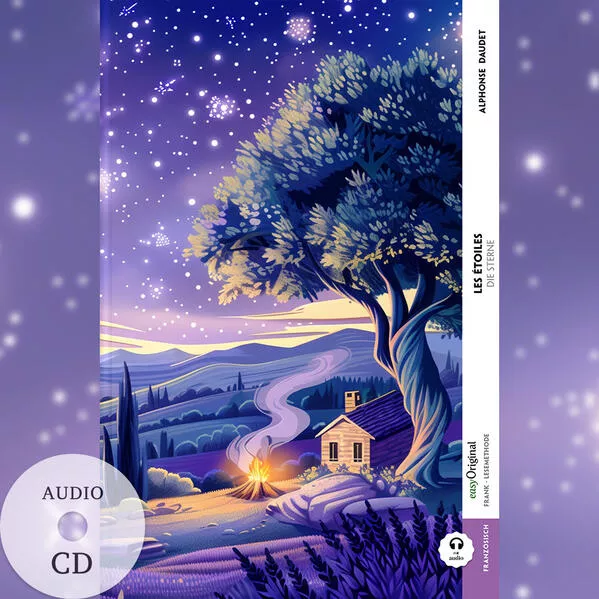 Cover: Les étoiles / Die Sterne (Buch + Audio-CD) - Frank-Lesemethode - Kommentierte zweisprachige Ausgabe Französisch-Deutsch