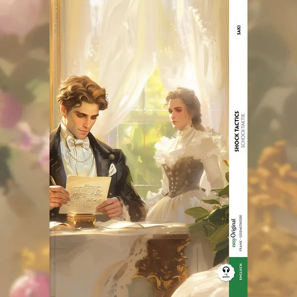 Cover: Shock Tactics / Schock-Taktik (Buch + Audio-Online) - Frank-Lesemethode - Kommentierte zweisprachige Ausgabe Englisch-Deutsch