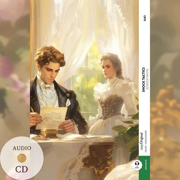 Cover: Shock Tactics / Schock-Taktik (Buch + Audio-CD) - Frank-Lesemethode - Kommentierte zweisprachige Ausgabe Englisch-Deutsch