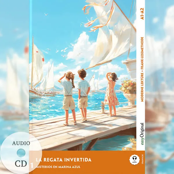 Cover: La Regata Invertida - Spanische Krimi-Lektüre A1-A2 (+ Audio-CD)