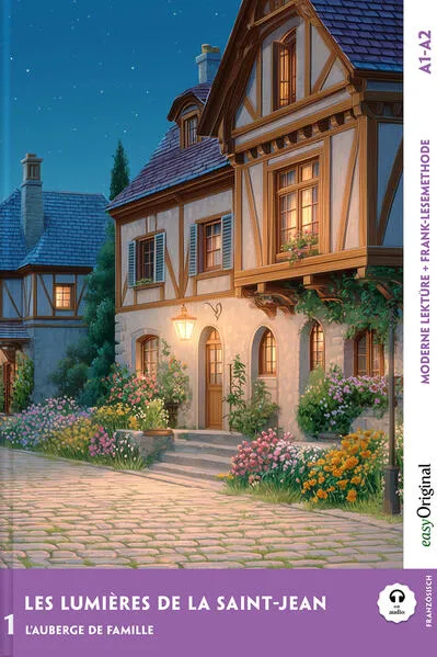 Cover: Les lumières de la Saint-Jean - Französische Krimi-Lektüre A1-A2 (+ Audio-Online)