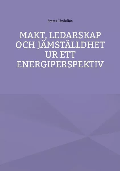 Makt, ledarskap och jämställdhet ur ett energiperspektiv