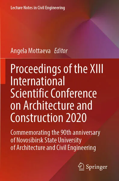 Cover: Proceedings of the XIII International Scientific Conference on Architecture and Construction 2020