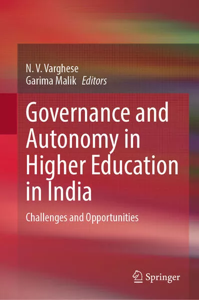 Cover: Governance and Autonomy in Higher Education in India
