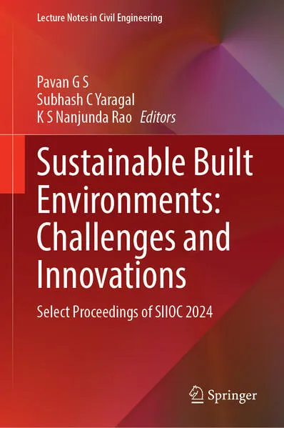Cover: Sustainable Built Environments: Challenges and Innovations