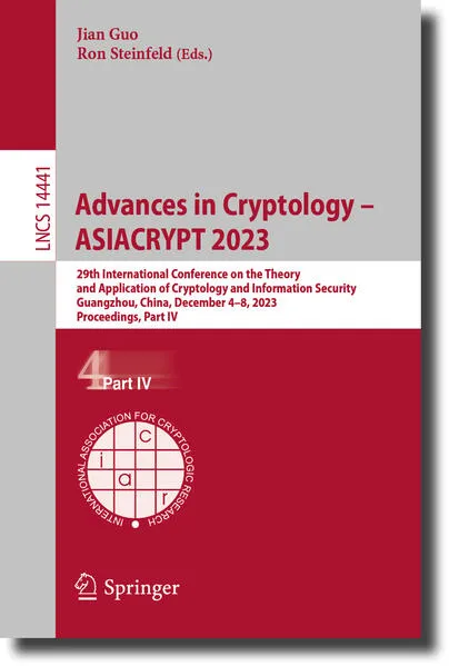 Cover: Advances in Cryptology – ASIACRYPT 2023