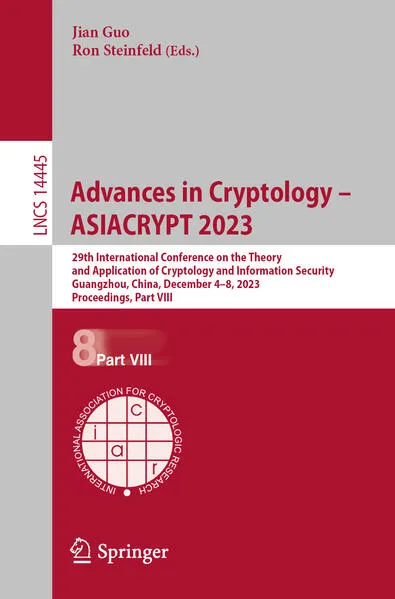 Cover: Advances in Cryptology – ASIACRYPT 2023