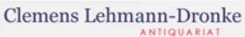 Logo: Antiquariat Clemens Lehmann-Dronke