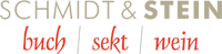 Logo: Buch Sekt Wein Schmidt & Stein