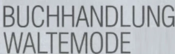Logo: Buchhandlung Waltemode