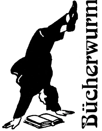 Logo: Bücherwurm