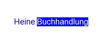 Logo: Heine Buchhandlung Panning & Lutzke