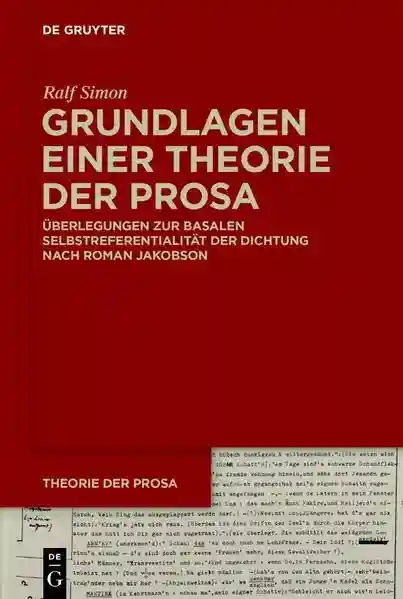Reihe: Theorie der Prosa