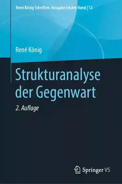 Reihe: René König Schriften. Ausgabe letzter Hand