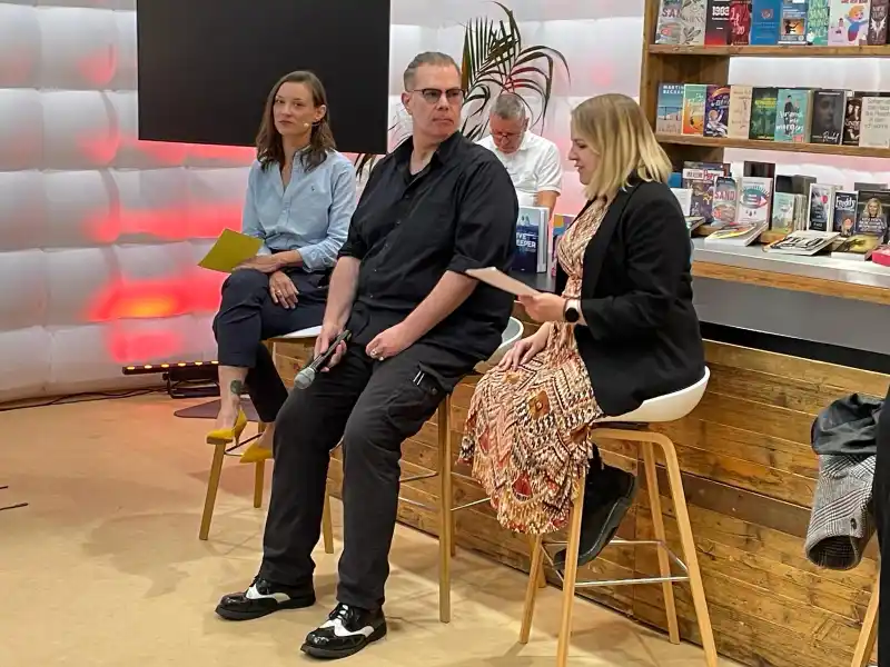 Leipziger Buchmesse 2024 Autor Markus Heinz