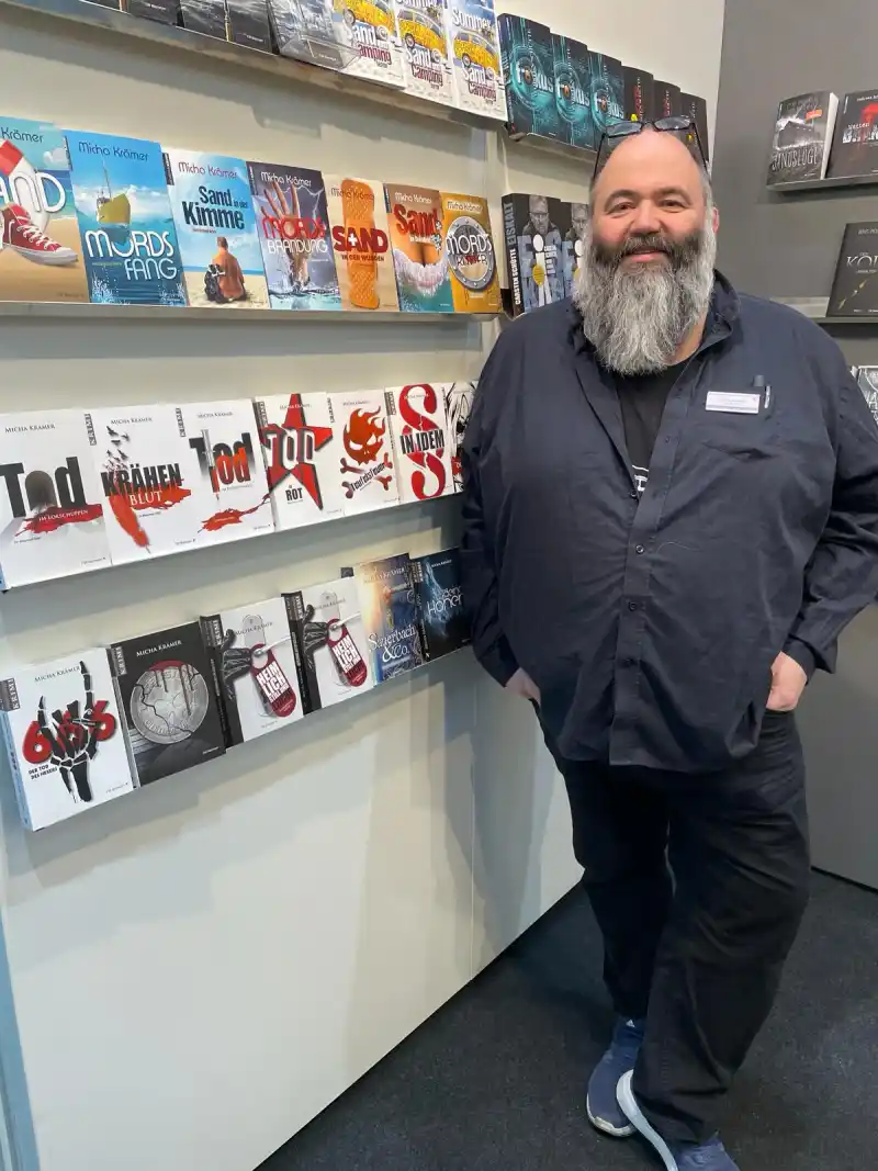 Leipziger Buchmesse 2024 Micha Krämer